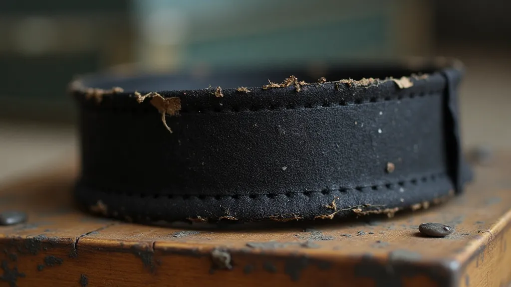 Old faded typewriter ribbon texture