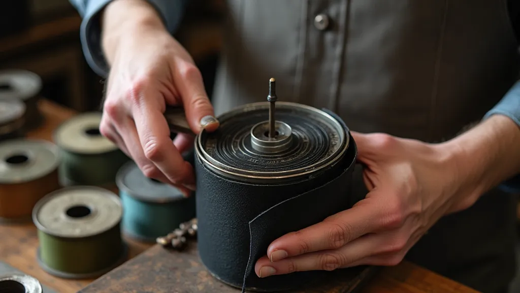 Craftsman winding typewriter ribbon